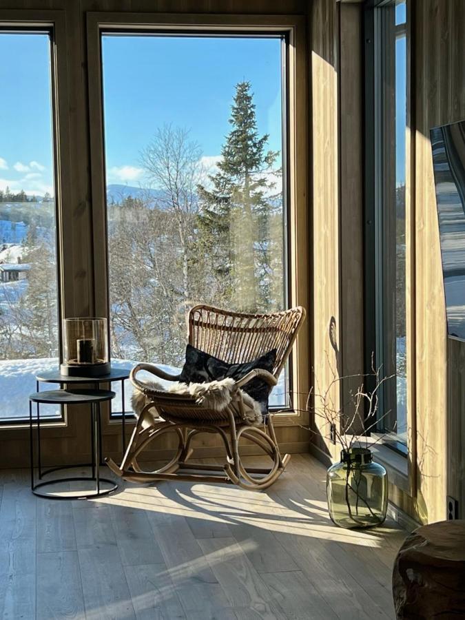 Brand New Cabin On The Sunny Side Of Gaustatoppen With A Great View Tuddal Dış mekan fotoğraf