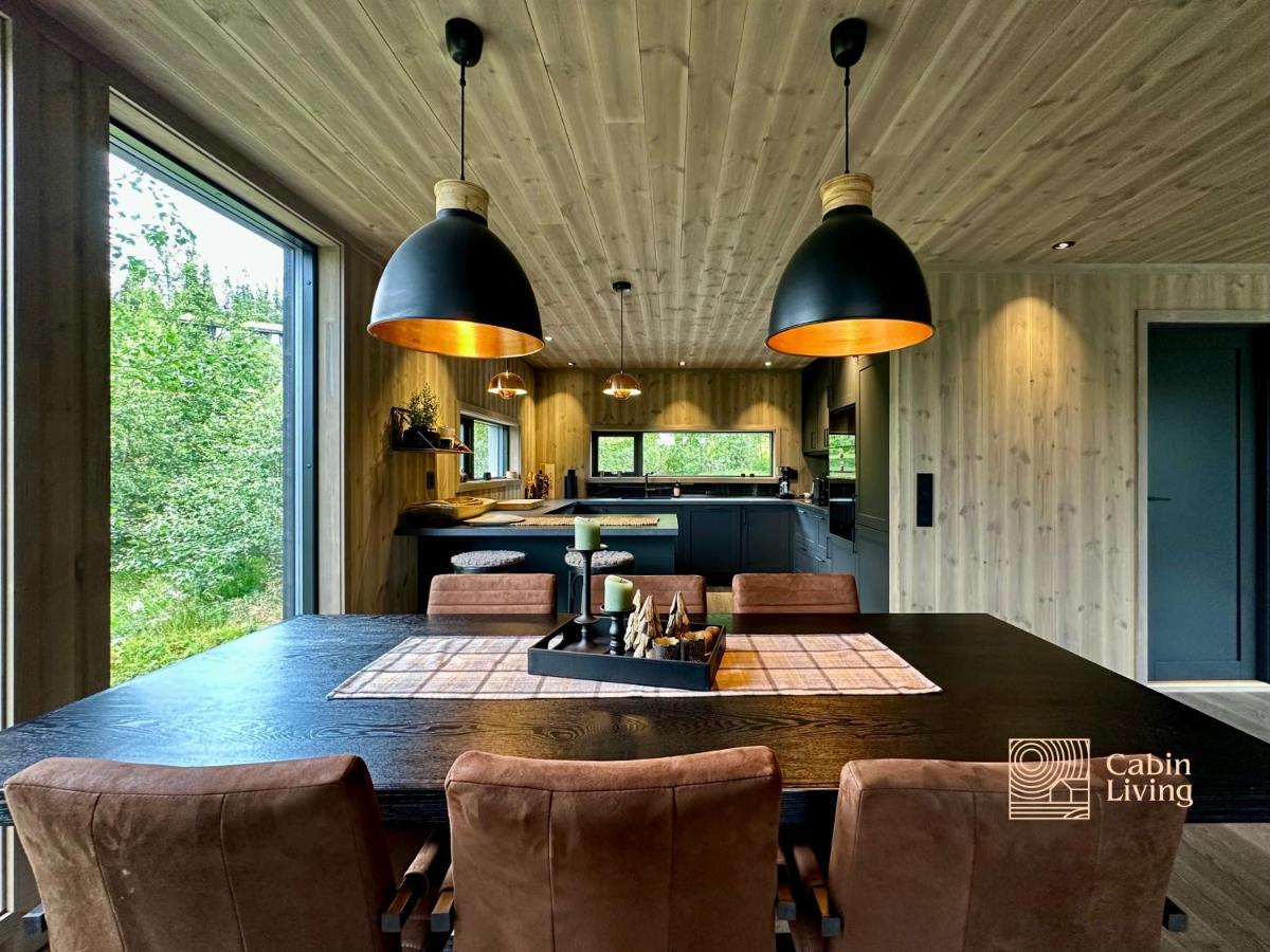 Brand New Cabin On The Sunny Side Of Gaustatoppen With A Great View Tuddal Dış mekan fotoğraf