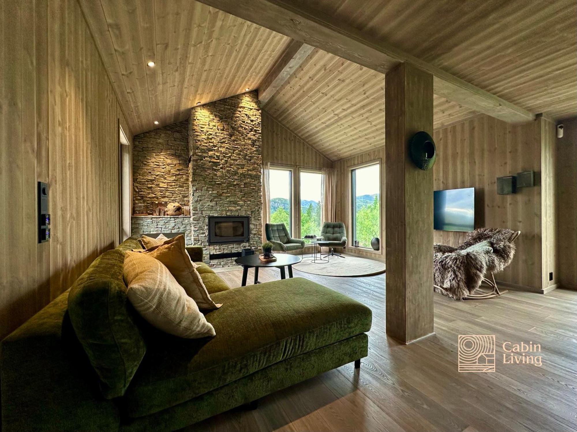 Brand New Cabin On The Sunny Side Of Gaustatoppen With A Great View Tuddal Dış mekan fotoğraf