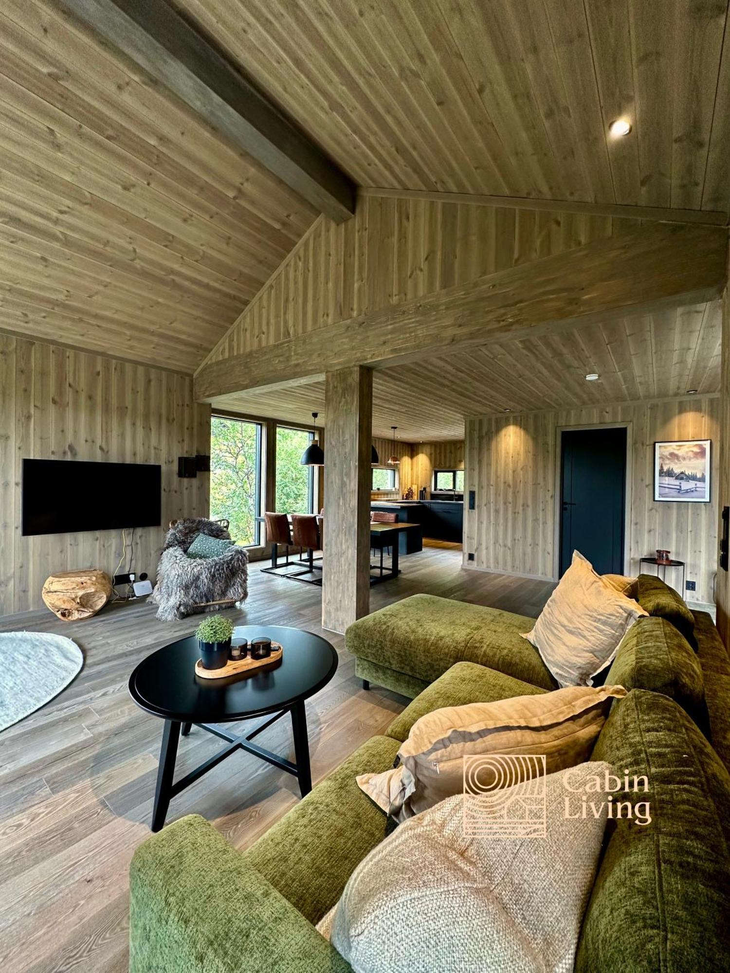 Brand New Cabin On The Sunny Side Of Gaustatoppen With A Great View Tuddal Dış mekan fotoğraf