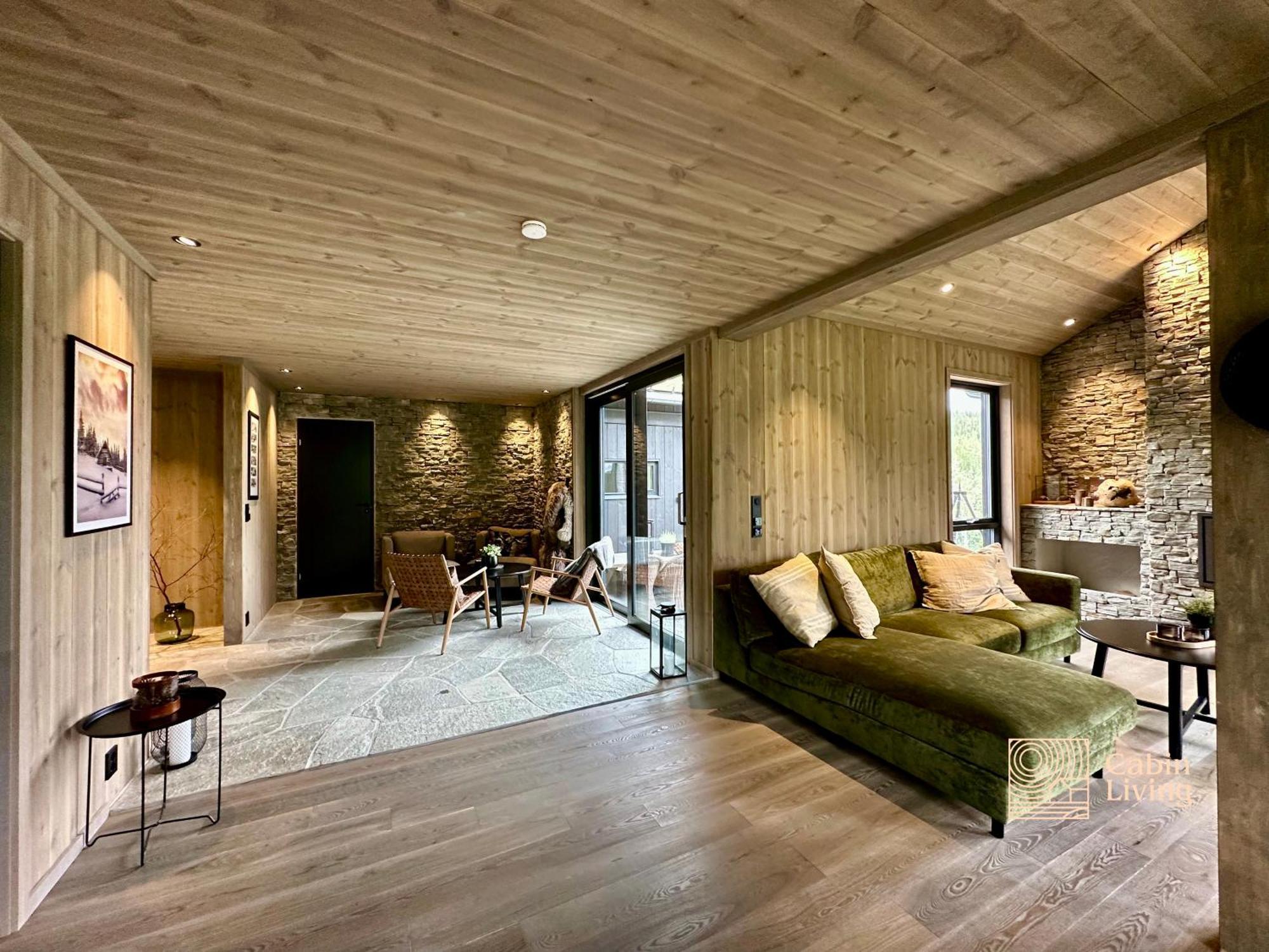 Brand New Cabin On The Sunny Side Of Gaustatoppen With A Great View Tuddal Dış mekan fotoğraf
