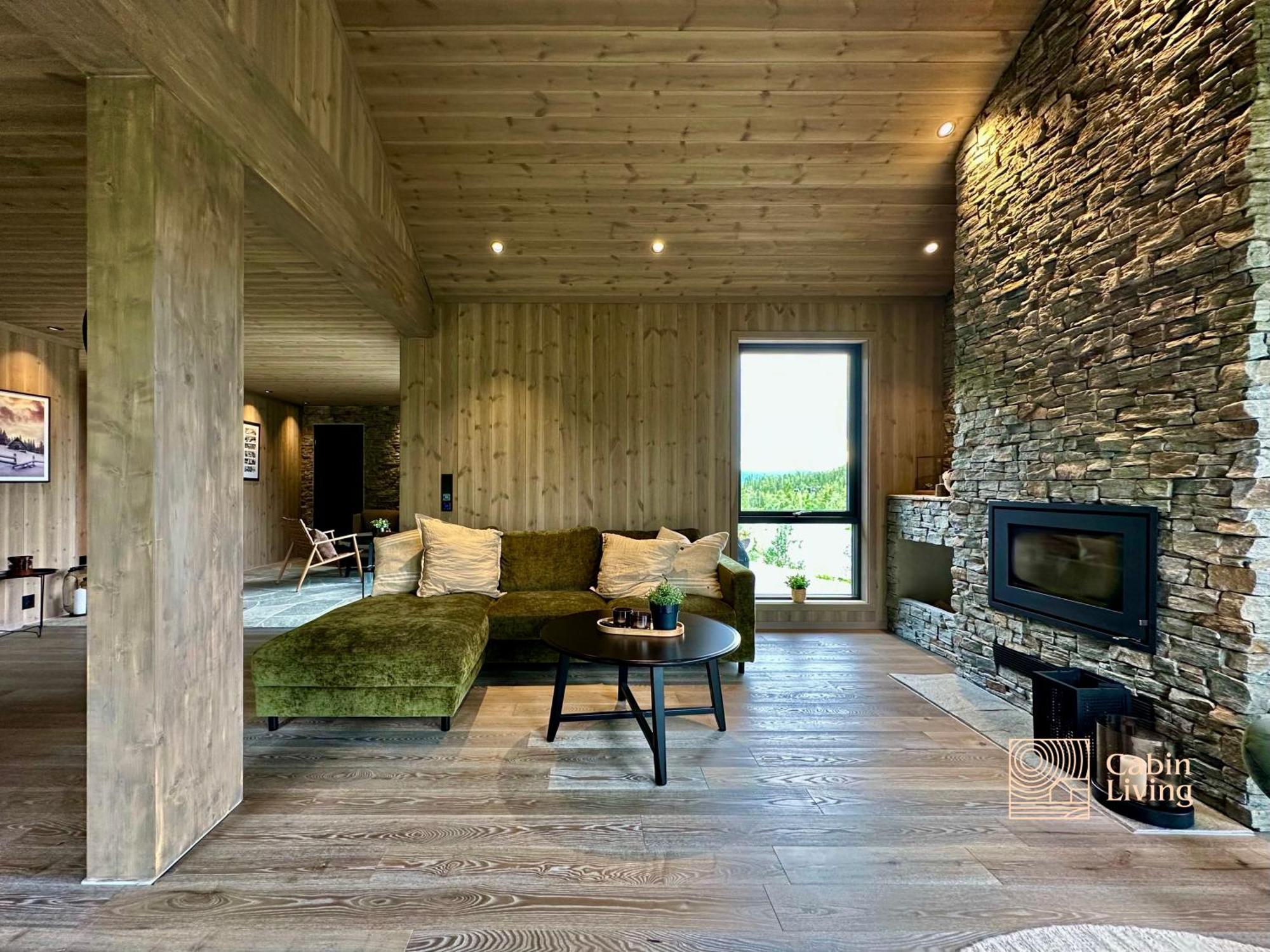 Brand New Cabin On The Sunny Side Of Gaustatoppen With A Great View Tuddal Dış mekan fotoğraf