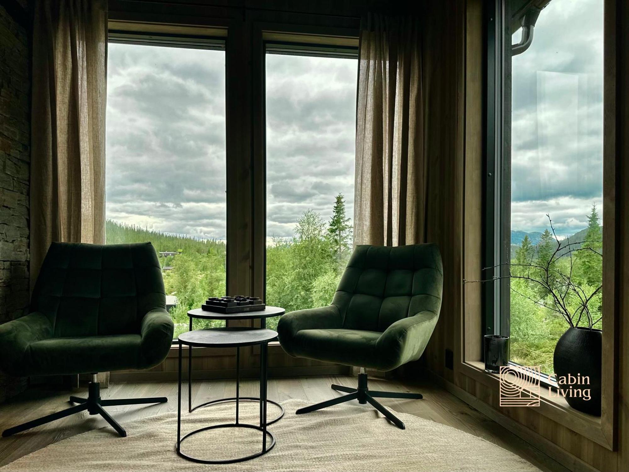 Brand New Cabin On The Sunny Side Of Gaustatoppen With A Great View Tuddal Dış mekan fotoğraf