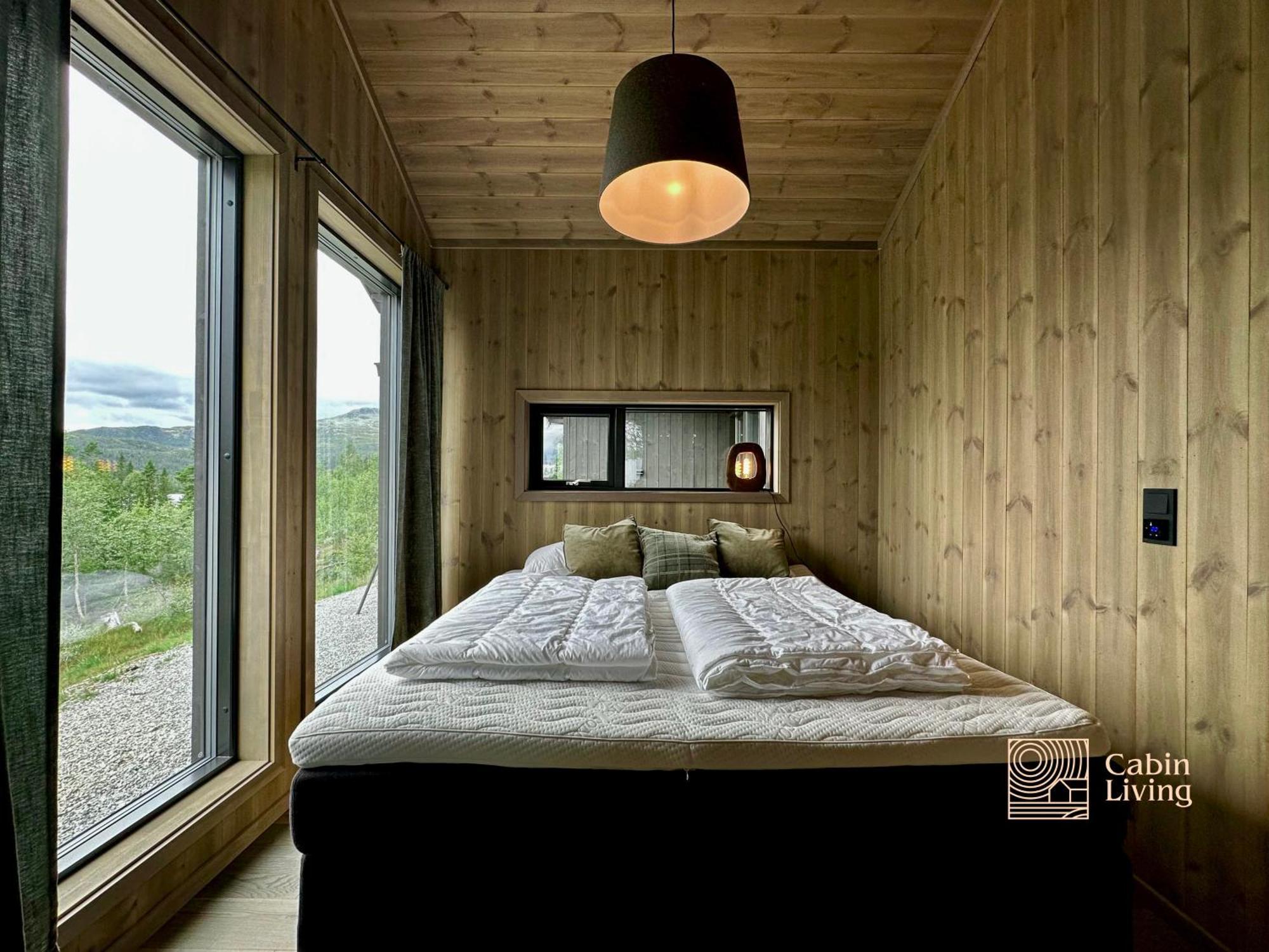 Brand New Cabin On The Sunny Side Of Gaustatoppen With A Great View Tuddal Dış mekan fotoğraf